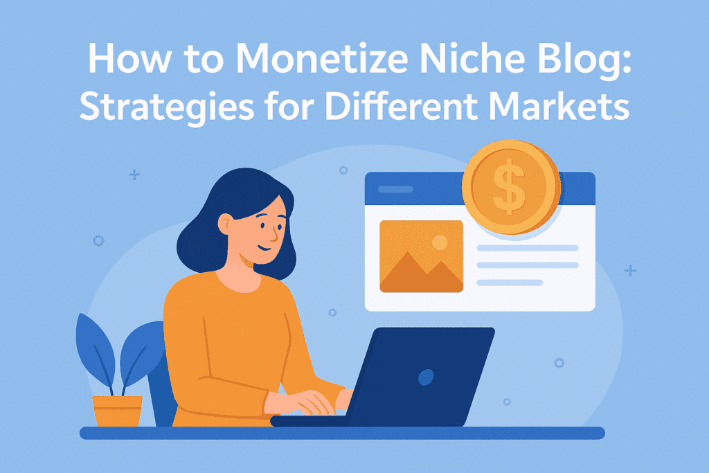 monetize niche blog