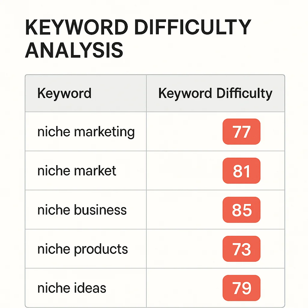 Skyrocketing Keyword Difficulty Scores